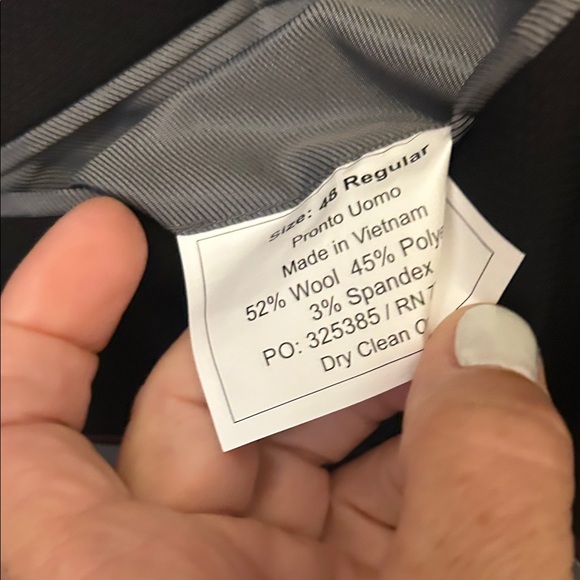 Nordstrom Men's Classic Black Blazer - Picture 4 of 5